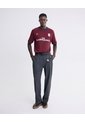 Camiseta Screen Regular  Para Hombre Vino Seven Seven de Seven Seven