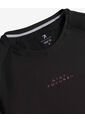 Camiseta Deportiva Texturizada  Para Hombre Negro Seven Seven de Seven Seven
