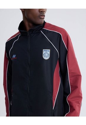Chaqueta Rompevientos  Para Hombre Negro Seven Seven