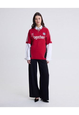 Pantalón Con Detalle De Pinzas  Para Mujer Negro Seven Seven Seven Seven