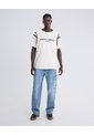 Jean Loose Cargo Con Desgaste  Para Hombre Azul Seven Seven de Seven Seven