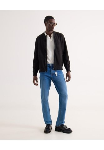 Jean Regular Tono Medio  Para Hombre Azul Seven Seven Seven Seven