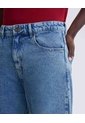 Jean Loose Fit Azul Medio  Para Hombre Azul Seven Seven de Seven Seven