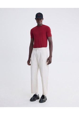 Pantalón Barrel  Para Hombre Blanco Seven Seven Seven Seven