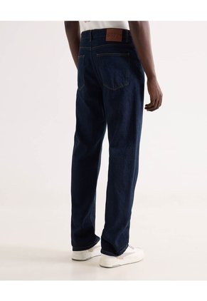Jean Straight Tono Oscuro  Para Hombre Azul Seven Seven