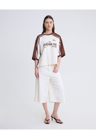 Jort Off White   Para Mujer Blanco Seven Seven Seven Seven