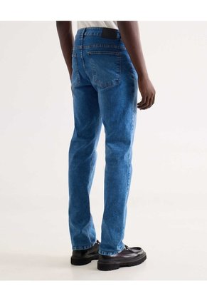 Jean Regular Tono Medio Para Hombre Azul Seven Seven