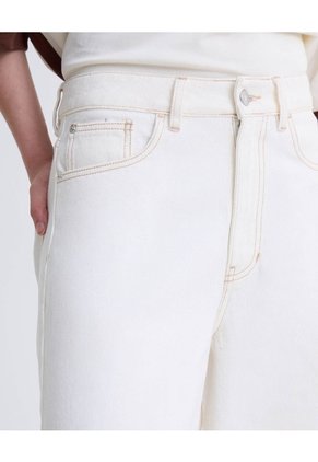 Jort Off White   Para Mujer Blanco Seven Seven