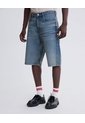 Bermuda Loose Azul Oscuro Dirty  Para Hombre Azul Seven Seven de Seven Seven