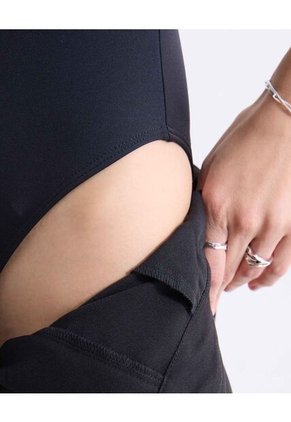 Camiseta Para Mujer Manga Sisa Moda Color Negro Marca Seven Seven #28096612