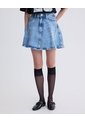 Falda Corta  Para Mujer Azul Seven Seven de Seven Seven