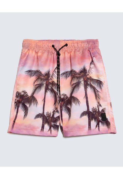 Pantaloneta Para Hombre  Color Rosa Marca Seven Seven #45280072