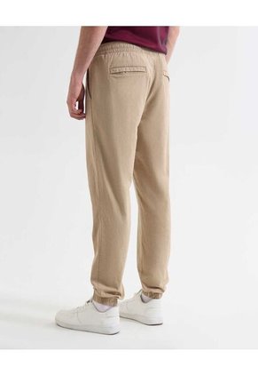 Jogger Casual  Para Hombre Taupe Seven Seven