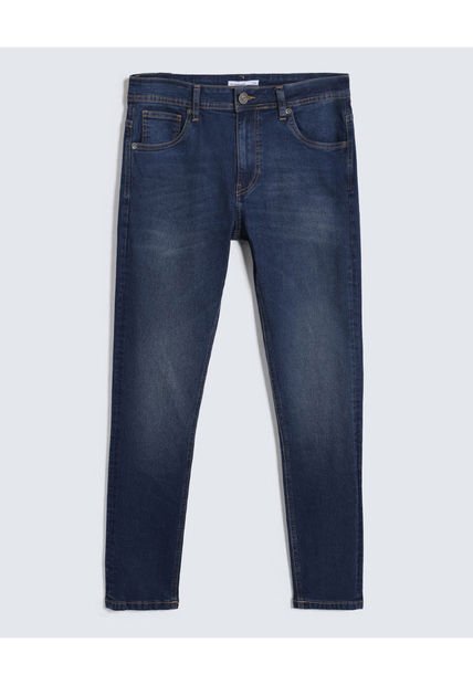Jean Para Hombre Skinny Color Azul Oscuro Marca Seven Seven #45160577