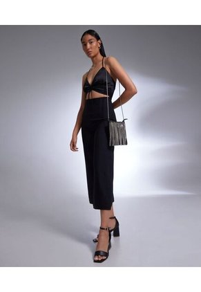 Blusa Para Mujer Manga Sisa Color Negro Marca Seven Seven #28123728