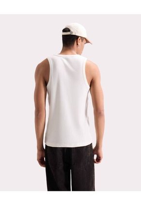 Camiseta  Para Hombre Manga Sisa Cuello Redondo Color Blanco Marca Seven Seven #45098223