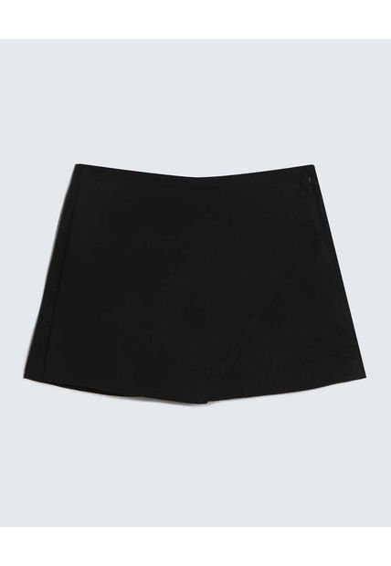 Falda Para Mujer Corto Color Negro Marca Seven Seven #28140910