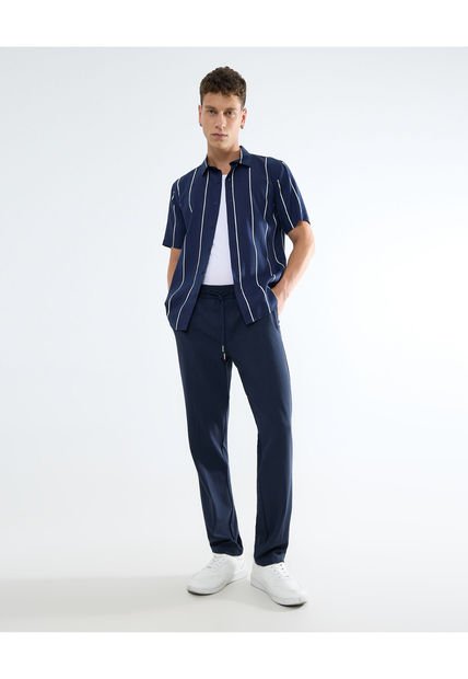 Pantalon Para Hombre  Color Azul Oscuro Marca Seven Seven #45071051