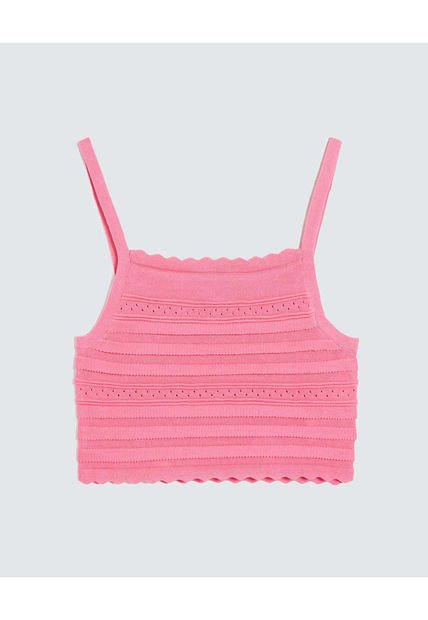 Camiseta Para Mujer Manga Sisa Moda Color Rosa Marca Seven Seven #28096274