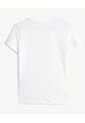Camiseta Estampada Frontal  Para Mujer Crudo Seven Seven de Seven Seven