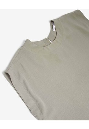 Blusa Para Mujer Manga Corta Color Verde Marca Seven Seven #28124094