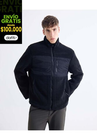 Chaqueta  Para Hombre Trucker Color Negro Marca Seven Seven #45080498 Seven Seven