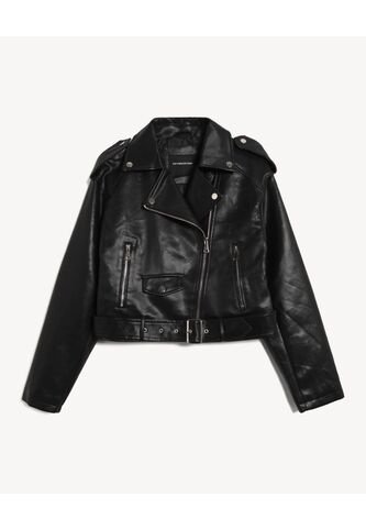 Chaqueta Para Mujer Pu Color Negro Marca Seven Seven #28080991 Seven Seven