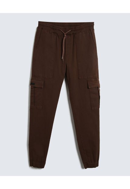 Pantalon Para Hombre Jogger Color Cafe Oscuro Marca Seven Seven #45071034