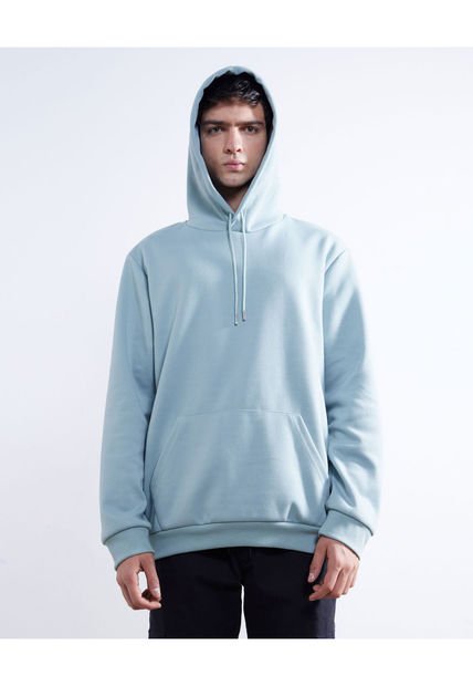 Buzo Para Hombre Hoodie Color Azul  Marca Seven Seven #45060650