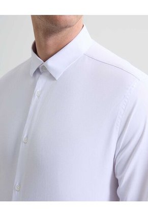 Camisa Para Hombre Manga Larga Cuello Casual M Color Marfil Marca Seven Seven #45012114