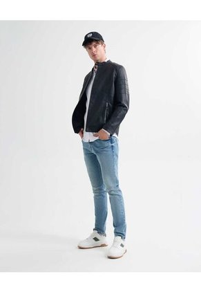 Camisa Para Hombre Manga Larga Cuello Casual M Color Marfil Marca Seven Seven #45012114