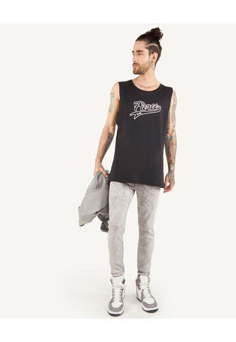 Jean Super Skinny Hombre Seven Algodón Gris 45160445-9187 Seven Seven