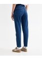 Jeans Mom Tono Medio  Para Mujer Azul Seven Seven de Seven Seven