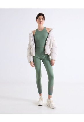 Leggins Ajustado Deportivo Para Mujer Verde Seven Seven