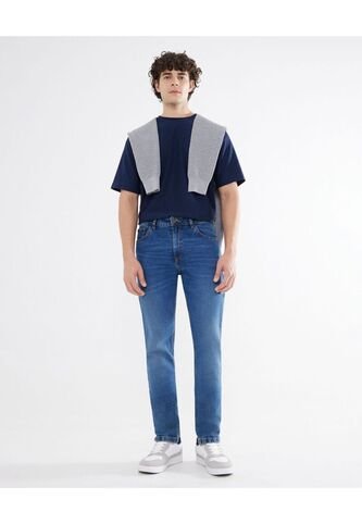 Jean Para Hombre Slim Color Azul Medio Marca Seven Seven #45160503 Seven Seven