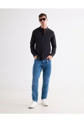 Jean Para Hombre Slim Color Azul Medio Marca Seven Seven #45160503