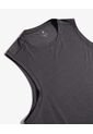 Camiseta Deportiva Texturizada Manga Sisa  Para Hombre Negro Seven Seven de Seven Seven