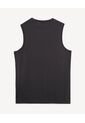Camiseta Deportiva Texturizada Manga Sisa  Para Hombre Negro Seven Seven de Seven Seven