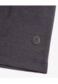 Camiseta Deportiva Texturizada Manga Sisa  Para Hombre Negro Seven Seven de Seven Seven