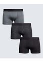 Pack X 3 Bóxer Corto X3 Para Hombre Gris Seven Seven de Seven Seven