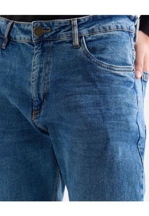 Jean Para Hombre Slim Color Azul Medio Marca Seven Seven #45160503