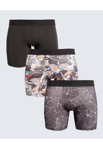 Pantaloncillo Para Hombre Boxer Filete Medio Color Negro Marca Seven Seven #45000379 Seven Seven