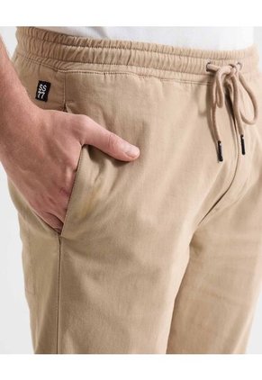 Pantalón Para Hombre Jogger Color Café Marca Seven Seven #45071104