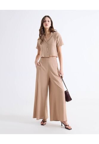 Pantalón Para Mujer Moda Color Café Marca Seven Seven #28071926 Seven Seven