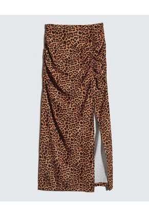 Falda Para Mujer Medio Color Naranja Marca Seven Seven #28140887