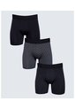 Pack X 3 Bóxer Medio Surtido X3 Para Hombre Negro Seven Seven de Seven Seven