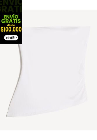 Camiseta Para Mujer Straple Color Blanco Marca Seven Seven #28096629 Seven Seven