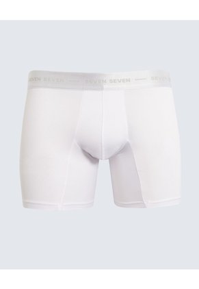 Pack X 3 Bóxer Medio En Microfibra X3 Para Hombre Blanco Seven Seven