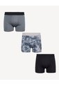 Pack X3 Boxer Medio X3 Para Hombre Azul Seven Seven de Seven Seven