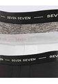 Pack X 3 Bóxer Medio En Microfibra X3 Para Hombre Blanco Seven Seven de Seven Seven